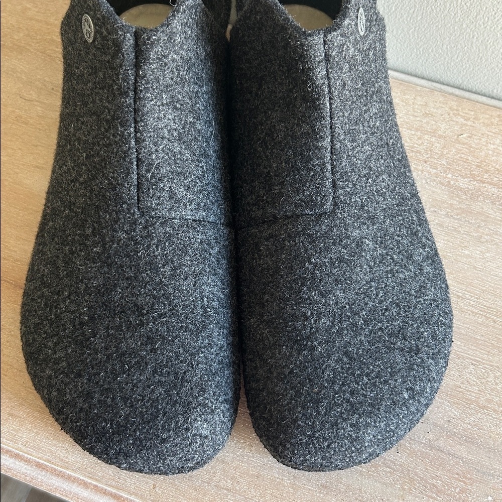 Premium Wool-Felt Birkenstock Ankle Boots—Size 45 Timeless Comfort Minimalist - Picture 4 of 8